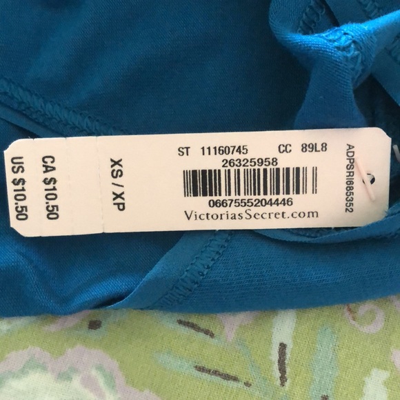 Victoria’s Secret  57% cotton size extra small. NWT. Original package - Picture 6 of 7